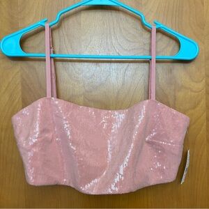 LA Hearts Sequin Top